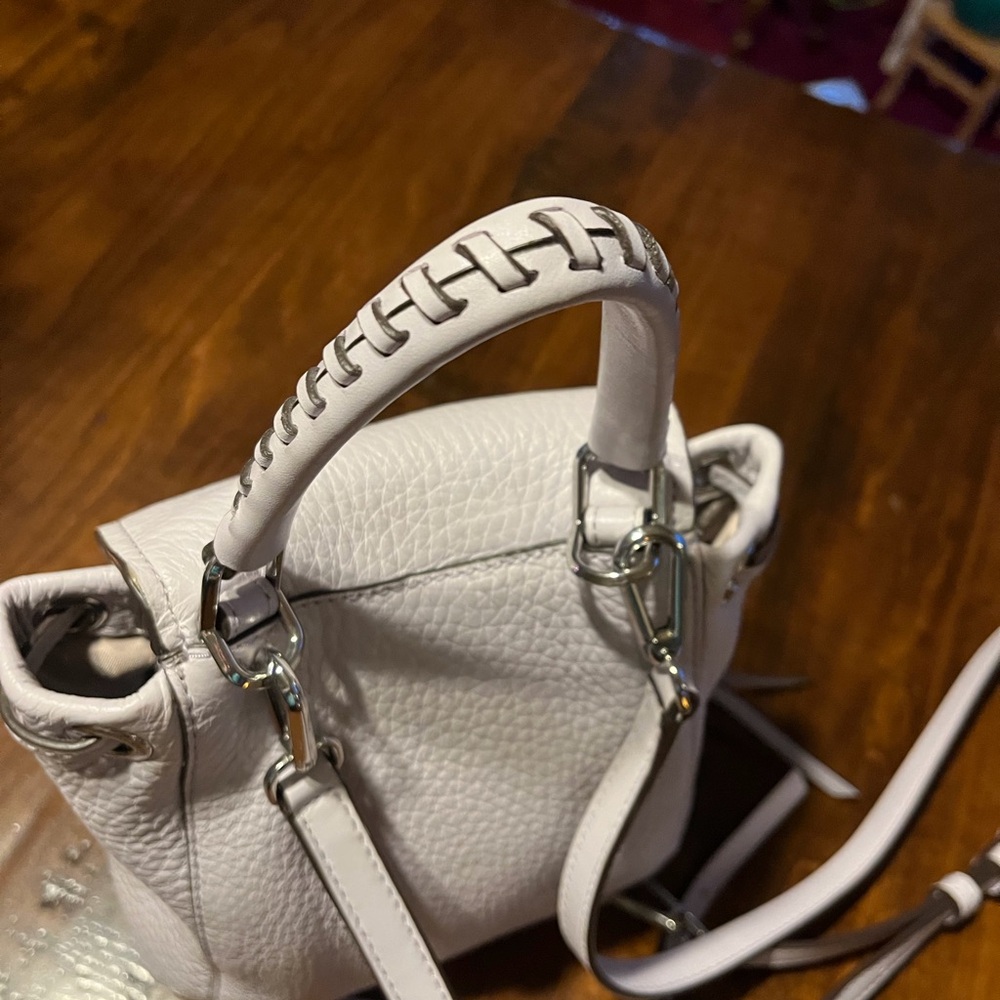 Michael KorsViv soft lilac mist Extra-small Pebbled Leather Mini Backpack - Picture 7 of 16